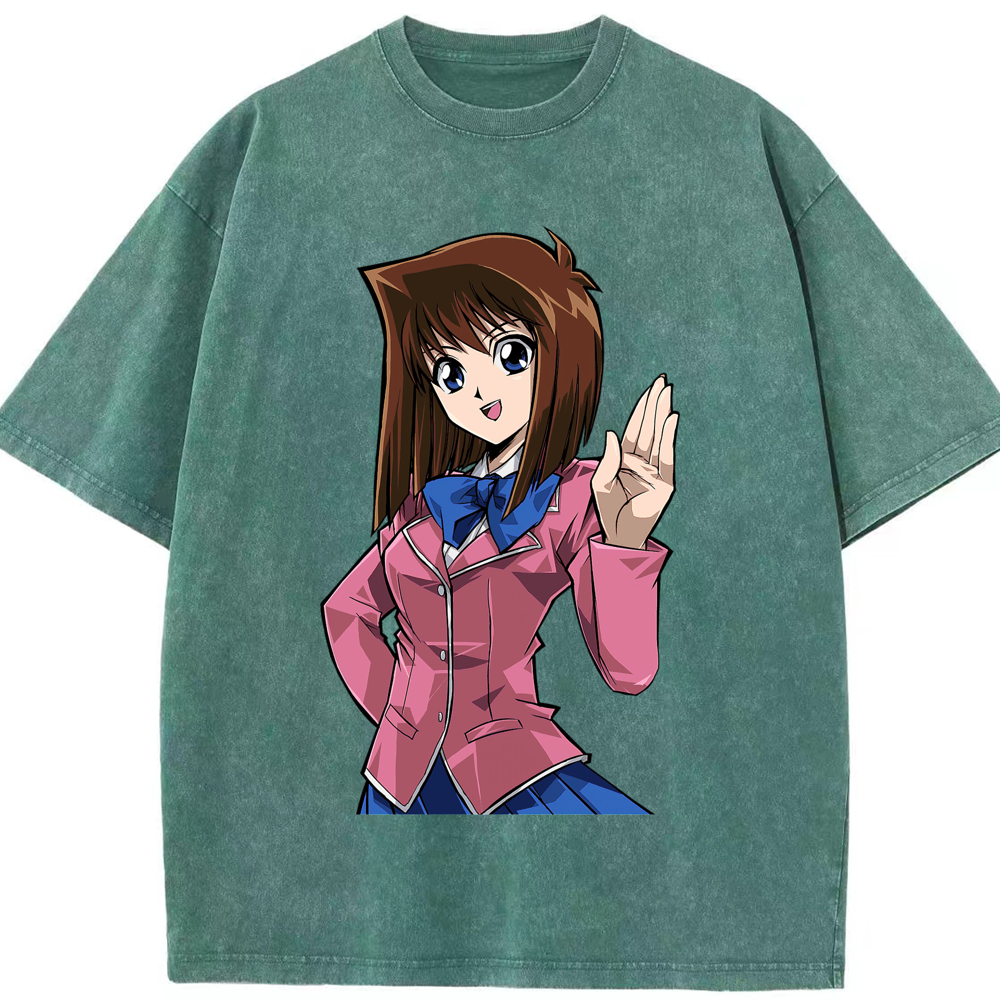 （画像用） 遊☆戯☆王 Yu-Gi-Oh! 綿100% ヴィンテージ風 半袖Tシャツ（フロントプリント）